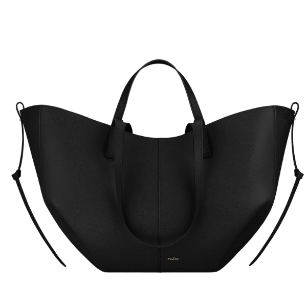 Polene Cyme Tote Bag Black
